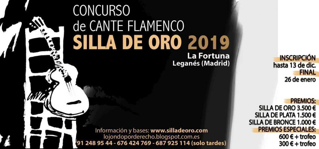 Resultado de imagen para Concurso de Cante Flamenco Silla de Oro de La Fortuna
