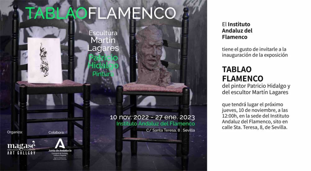 Exposición ‘Tablao Flamenco’, del pintor Patricio Hidalgo y del escultor Martín Lagares