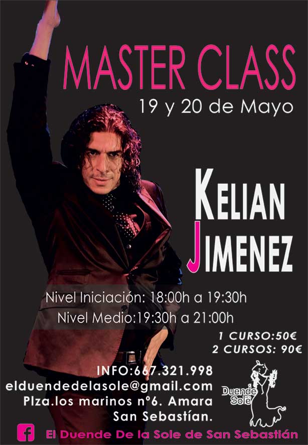 MÁSTER CLASS. Kelián Jiménez
